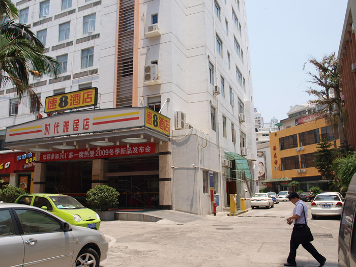 福建廈門(mén)速8酒店停車(chē)場(chǎng)管理系統